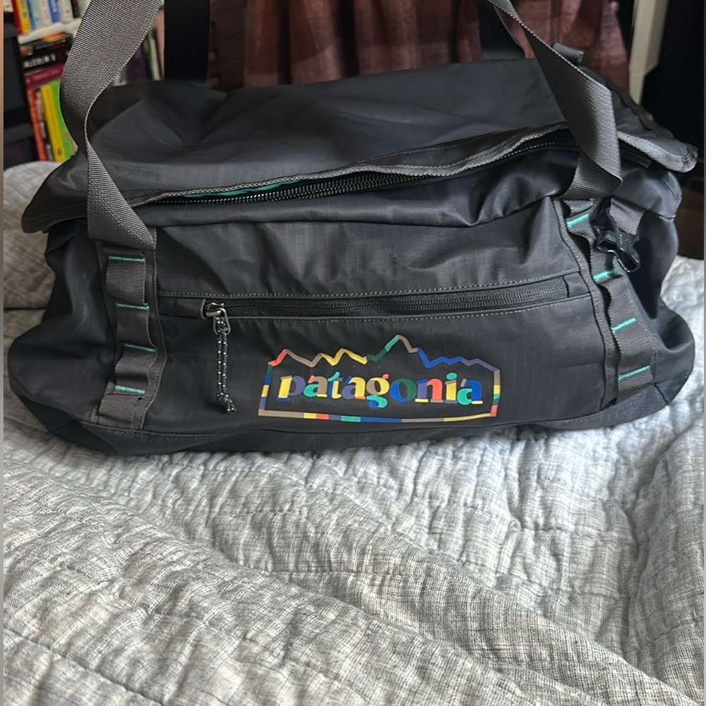 Patagonia Black Duffel Bag 40L